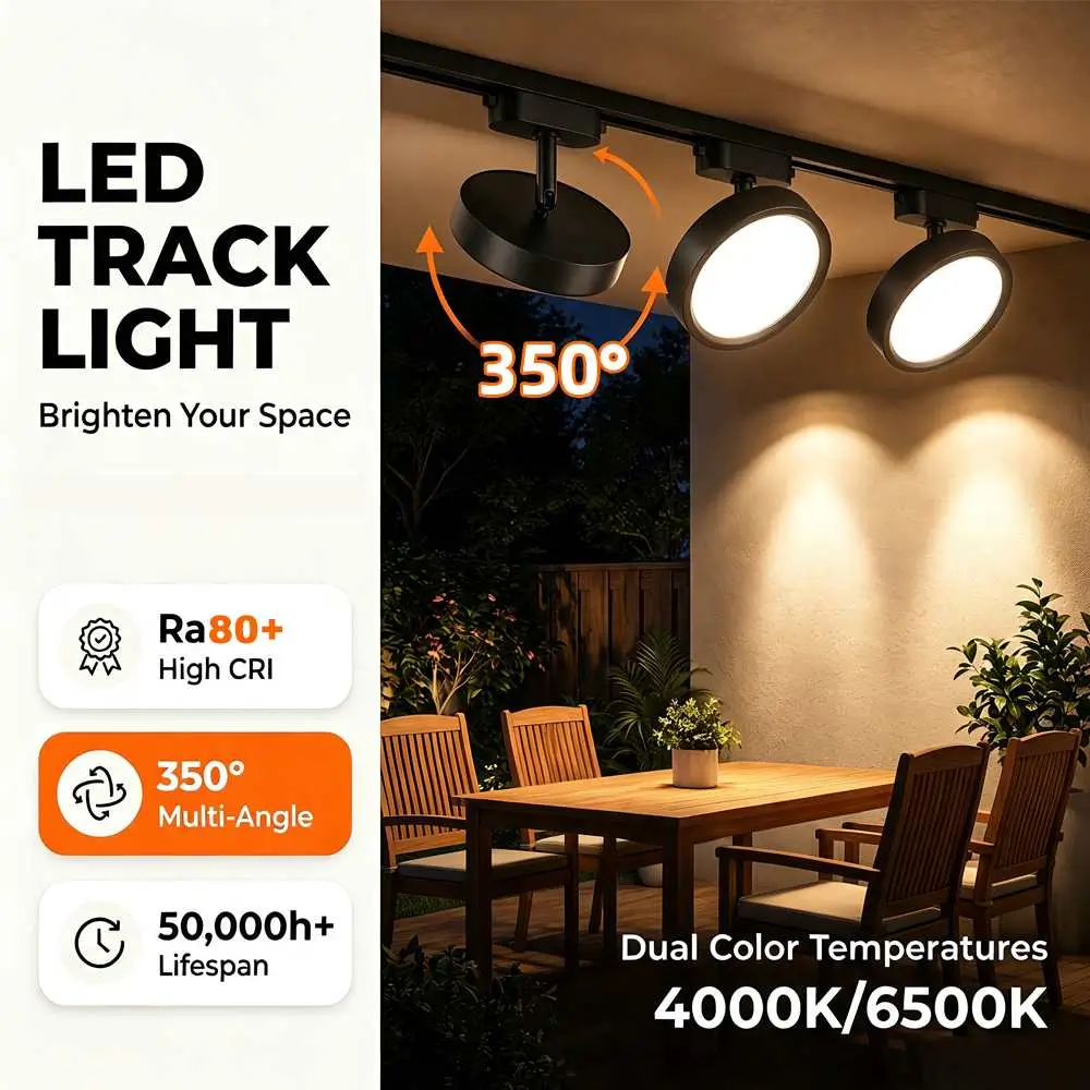 GX53 track lighting fixture