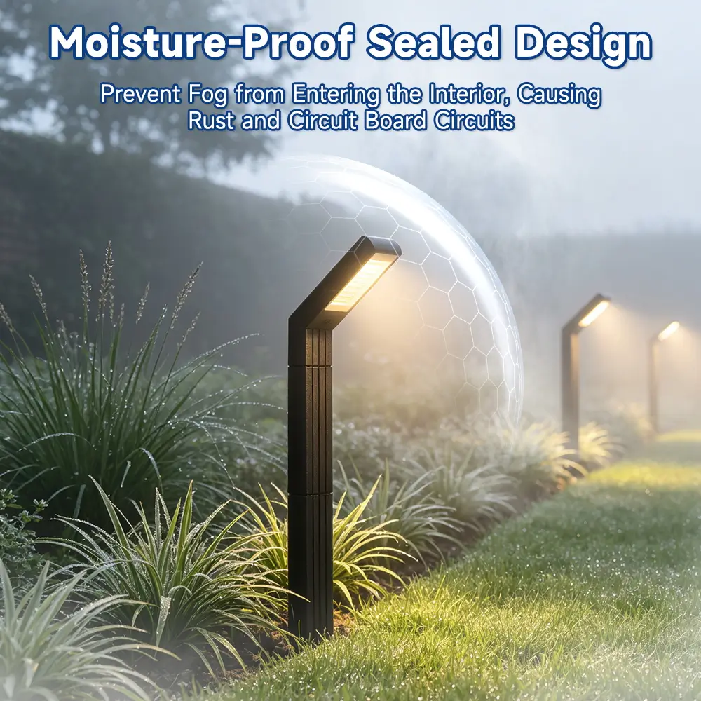 Solar Lawn Light Model 002 – 2-in-1 Ground-Insert/Freestanding Design