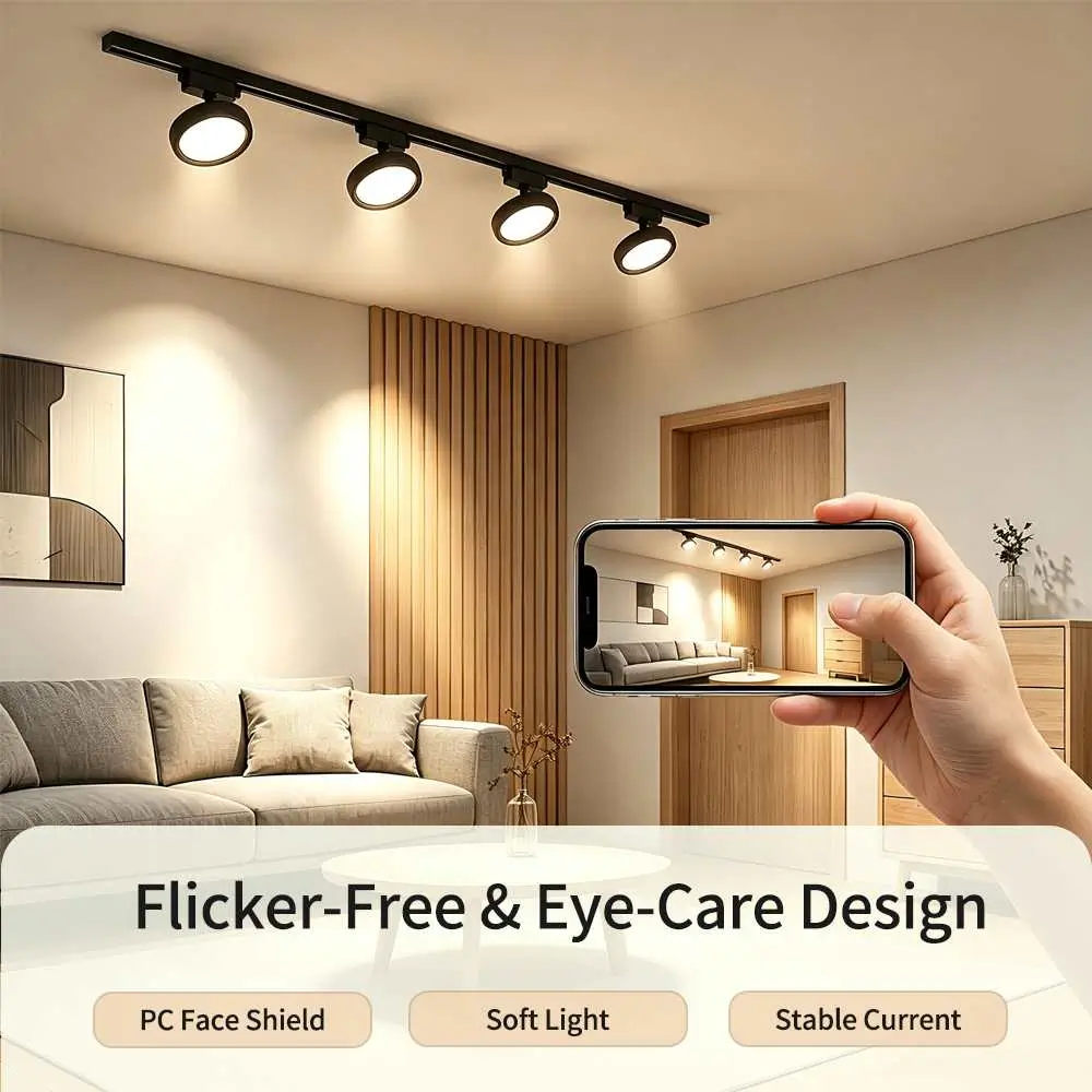 rotatable track downlight