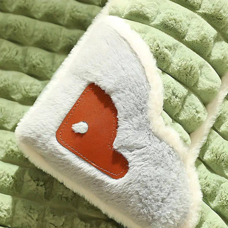 1pc detachable and washable cozy dog bed for winter sleeping soft plush with neck pillow and non slip bottom suitable for dogs and cats details 9
