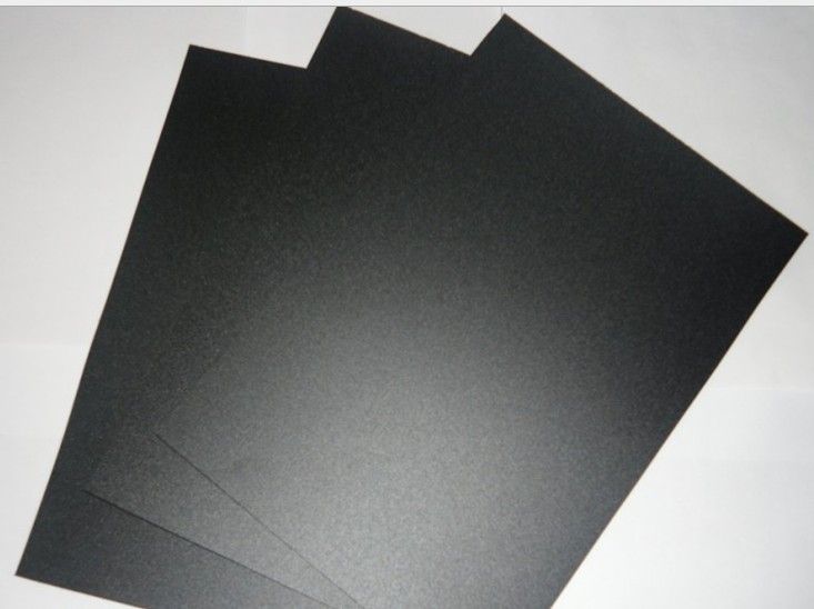 Insulation base film 0.43mm scratch resistant black plastic PC polycarbonate sheet flame retardant