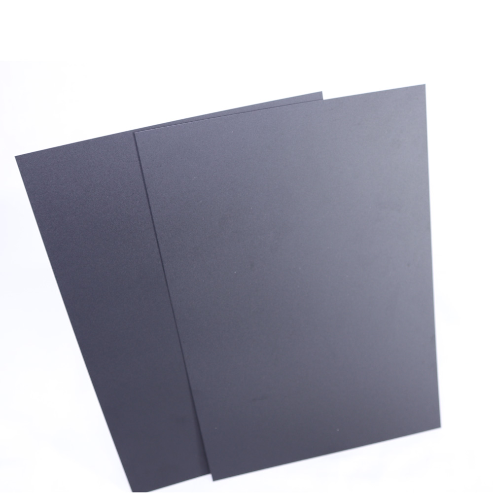 Insulation base film 0.43mm scratch resistant black plastic PC polycarbonate sheet flame retardant