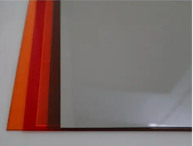 Transparent color PC film Red color PC film Polycarbonate Film