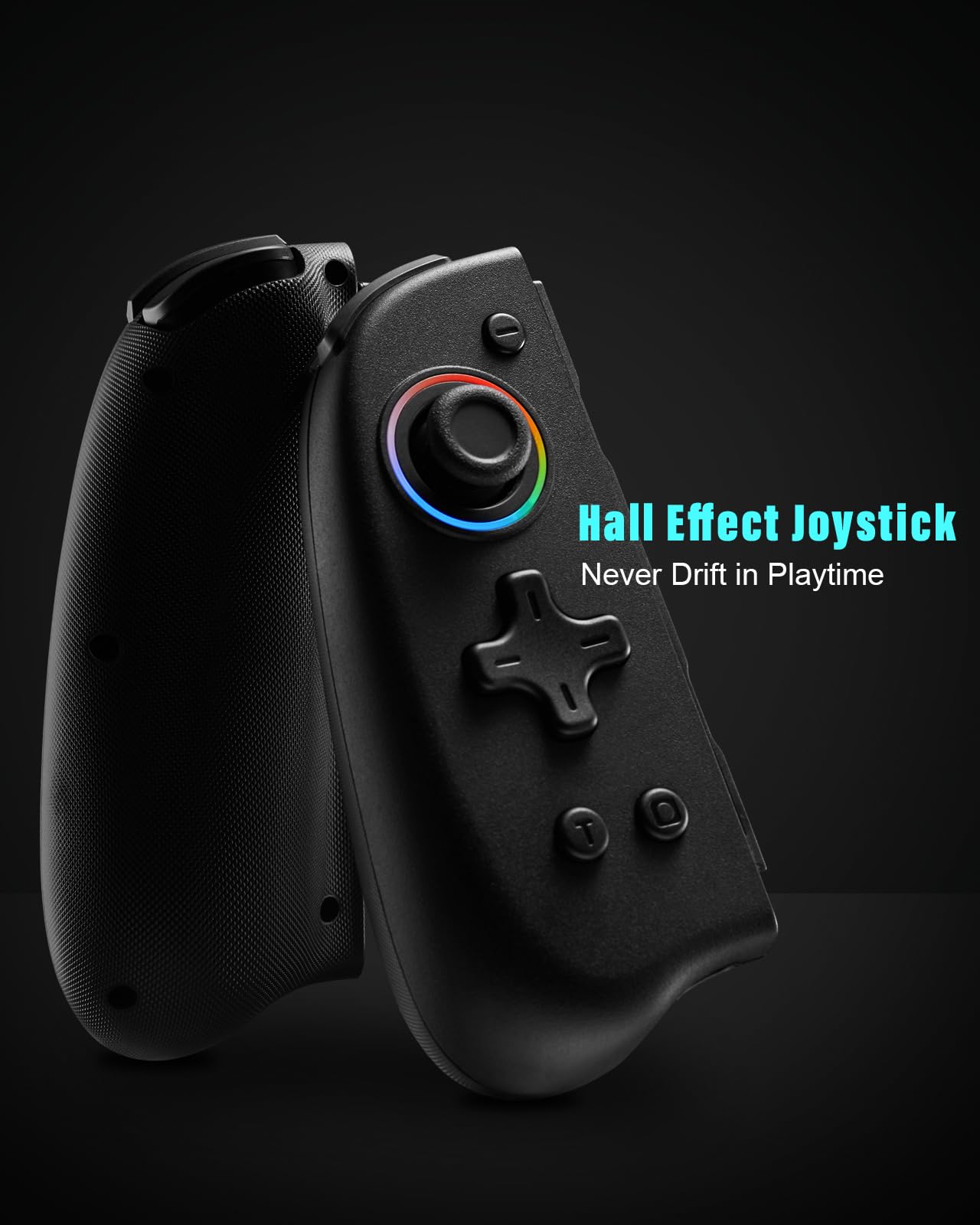 DOYOKY Classic RGB Joycon Hall Effect Joystick Edition-Black