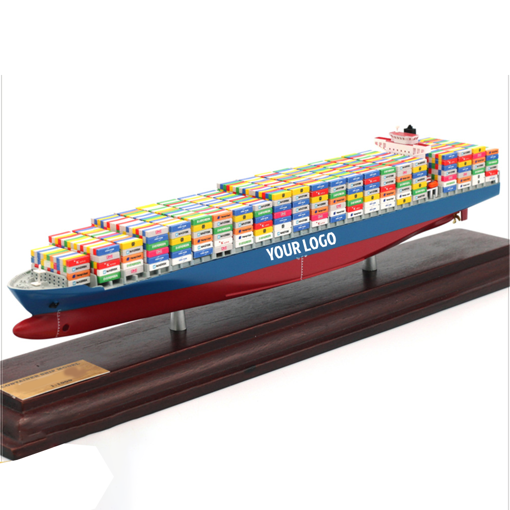 CUSTOMIZATION SHIPPING CONTAINER SHIP MODEL（1:1000）