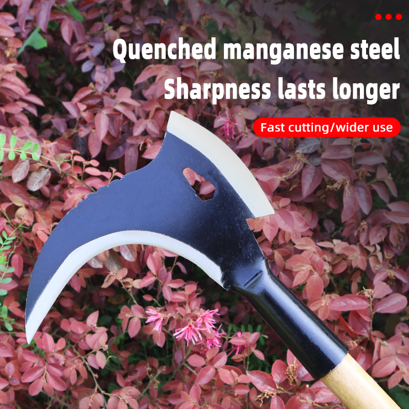 🔪 Heavy-Duty Dual-Purpose Reaping Axe