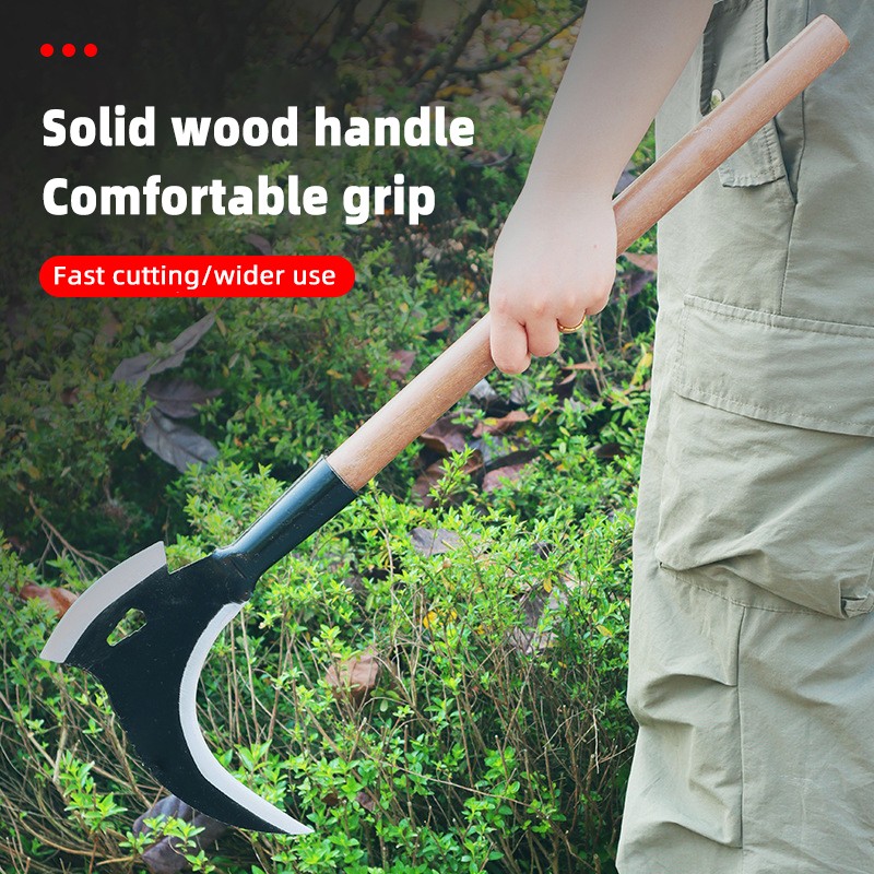 🔪 Heavy-Duty Dual-Purpose Reaping Axe