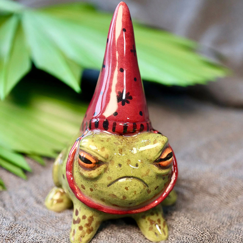 🐸Ceramic Little Wizards Frog