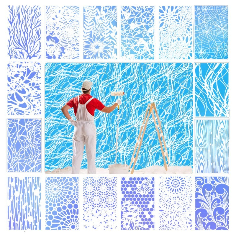 🏡This Week's Special Sale 50% OFF -Garden Fence Large Flower Stencils🌻DIY Decoration