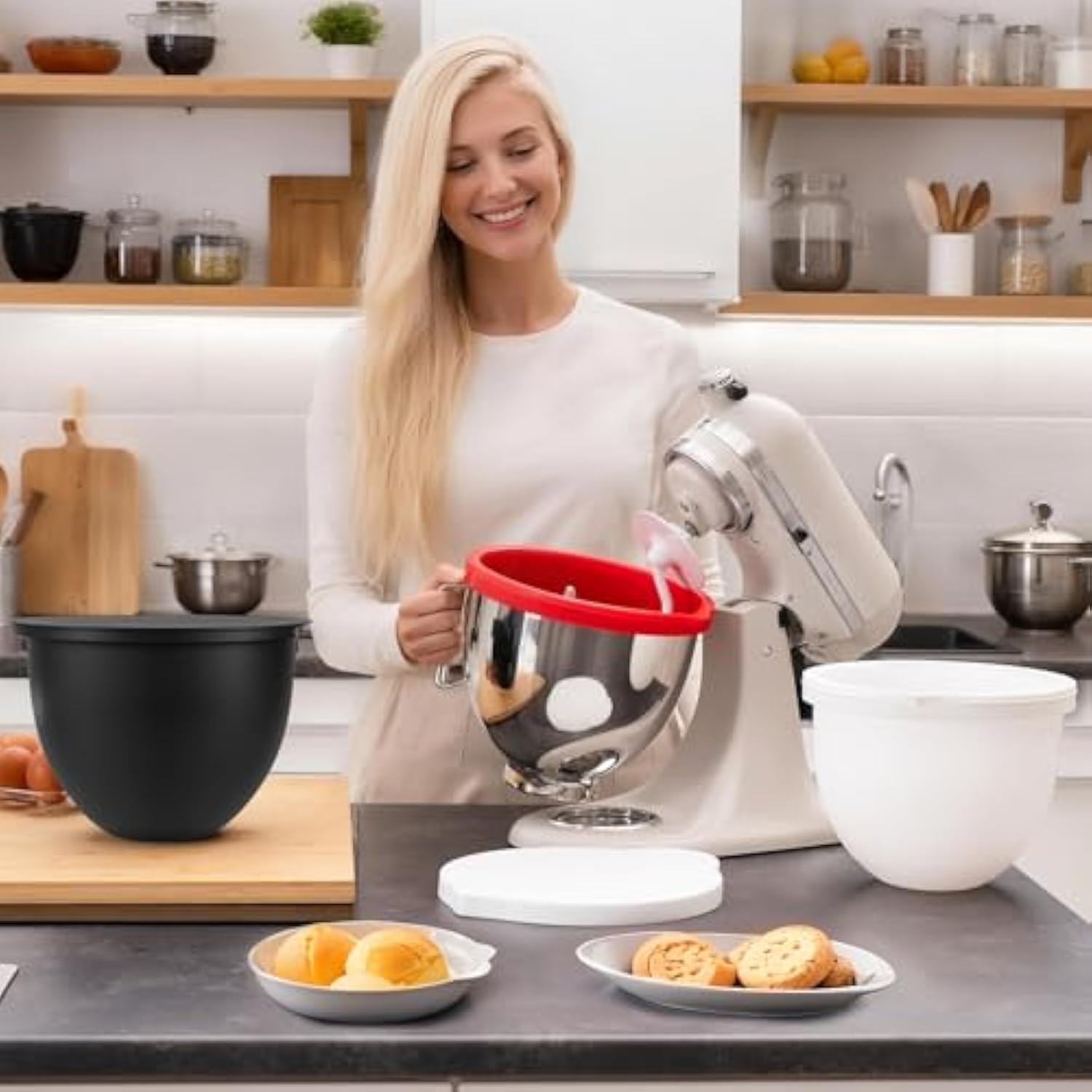 Silicone Liners for KitchenAid Tilt-Head 5 Qt Mixers 