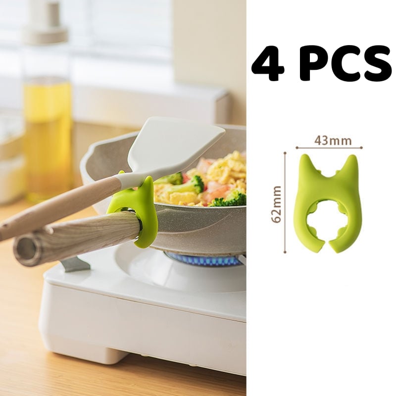 Silicone Pot Clip Spoon Rest