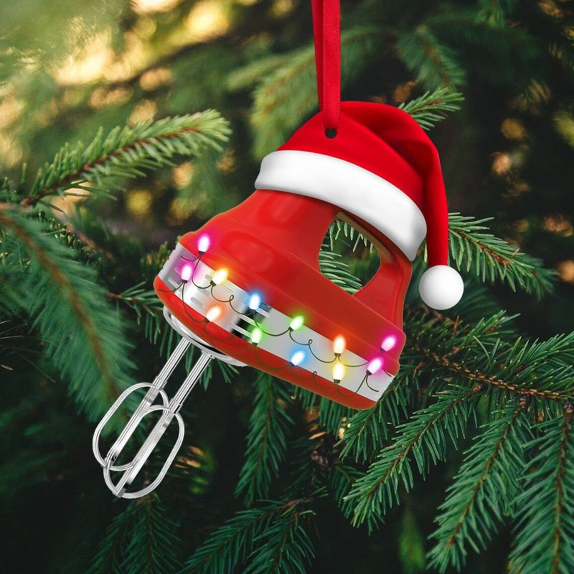 Baking Mixer Christmas Ornament
