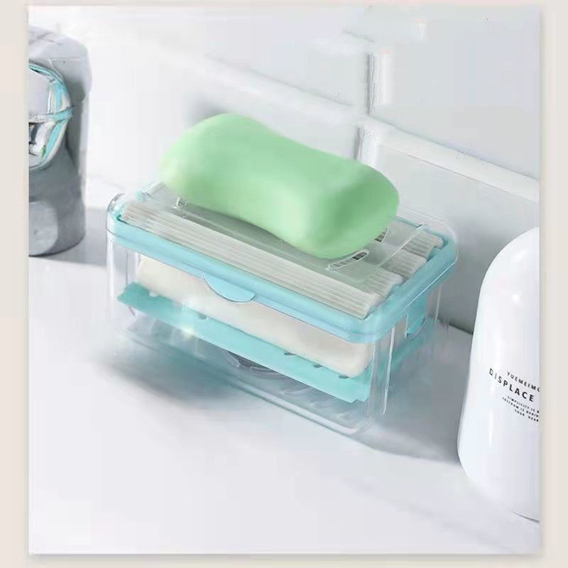 Roller Type Soap Dish Holder For Bathroo