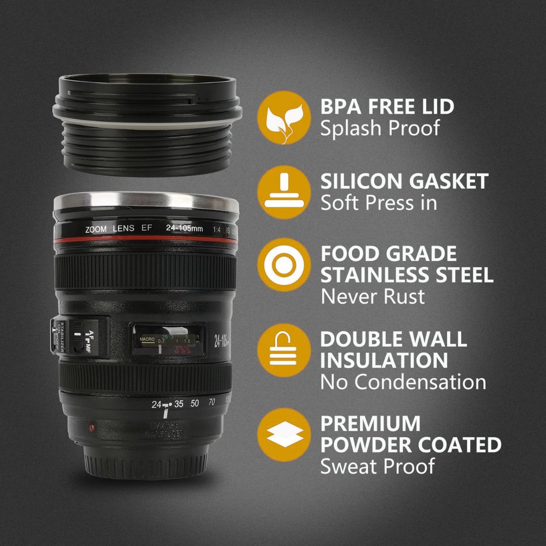 ✨2026 Spring special offer 49% off-📸 Camera Lens Coffee Mug