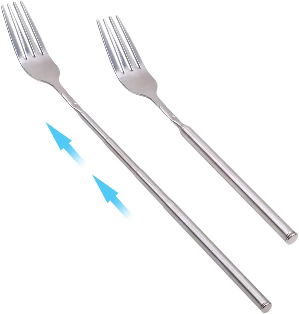 BBQ Fruit Dessert Long Handle Fork Cutlery