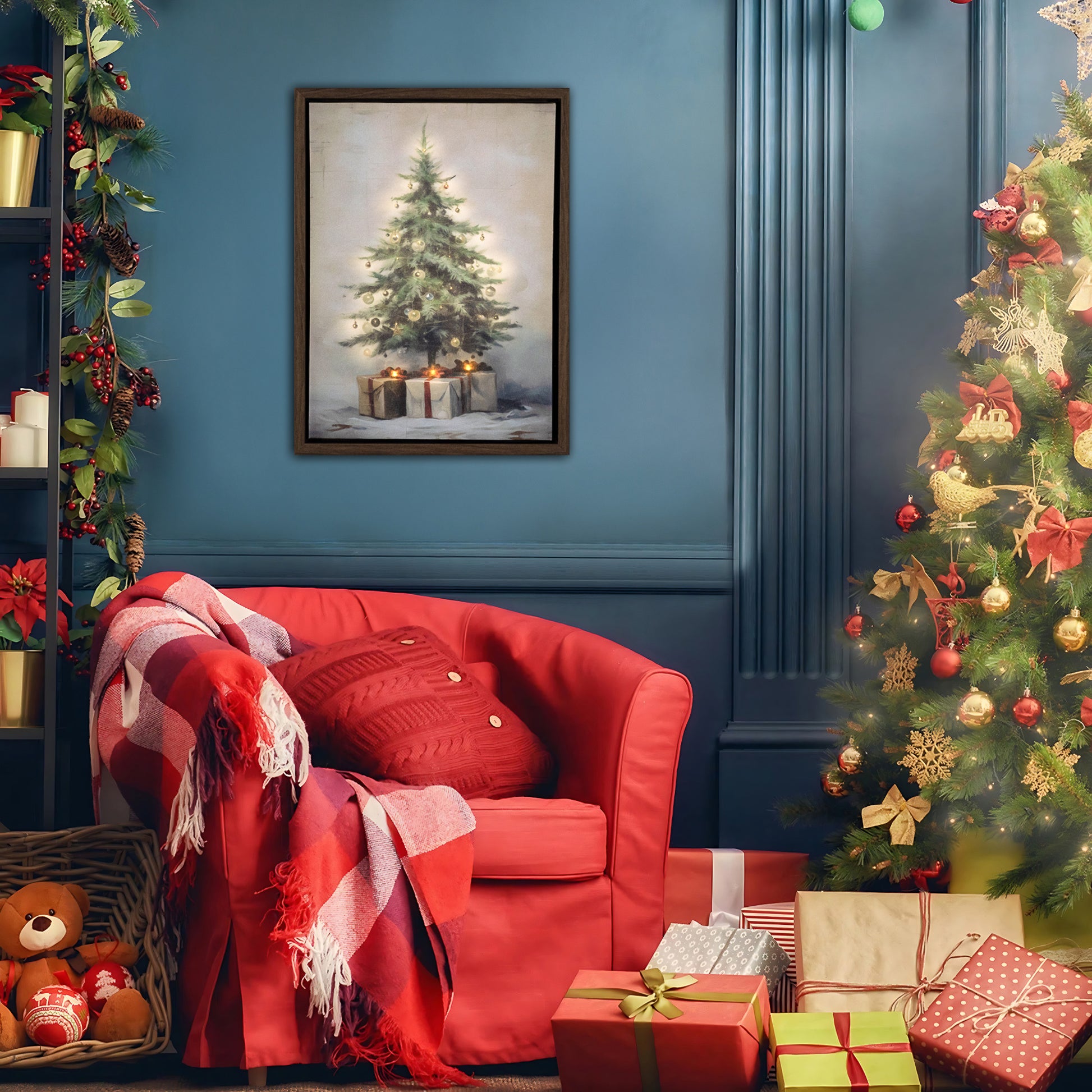 🔥Best selling ✨Lighted Wall Art - Old Time Christmas