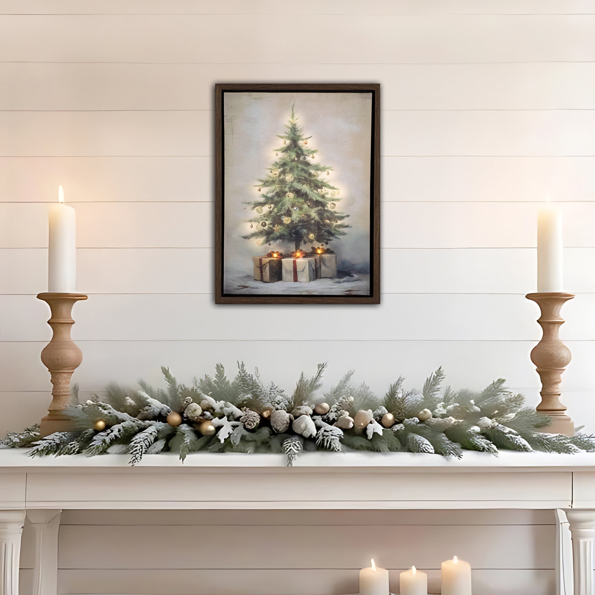 🔥Best selling ✨Lighted Wall Art - Old Time Christmas