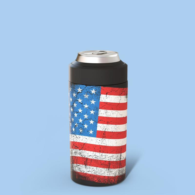 Universal Buddy Can Cooler - Fits All - For Regular 12 & 16 oz or Slim-Size Bottles