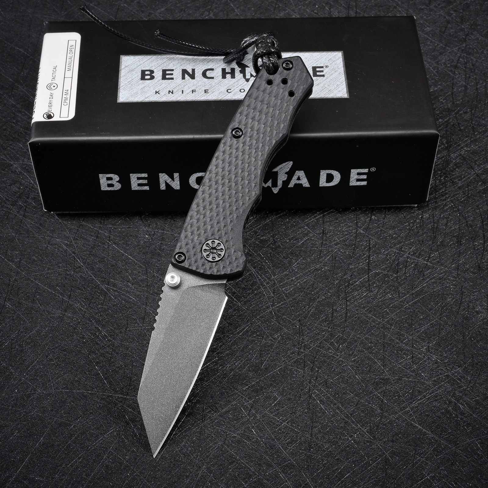 BM 290BK Full Immunity Crater Blau Taschenmesser