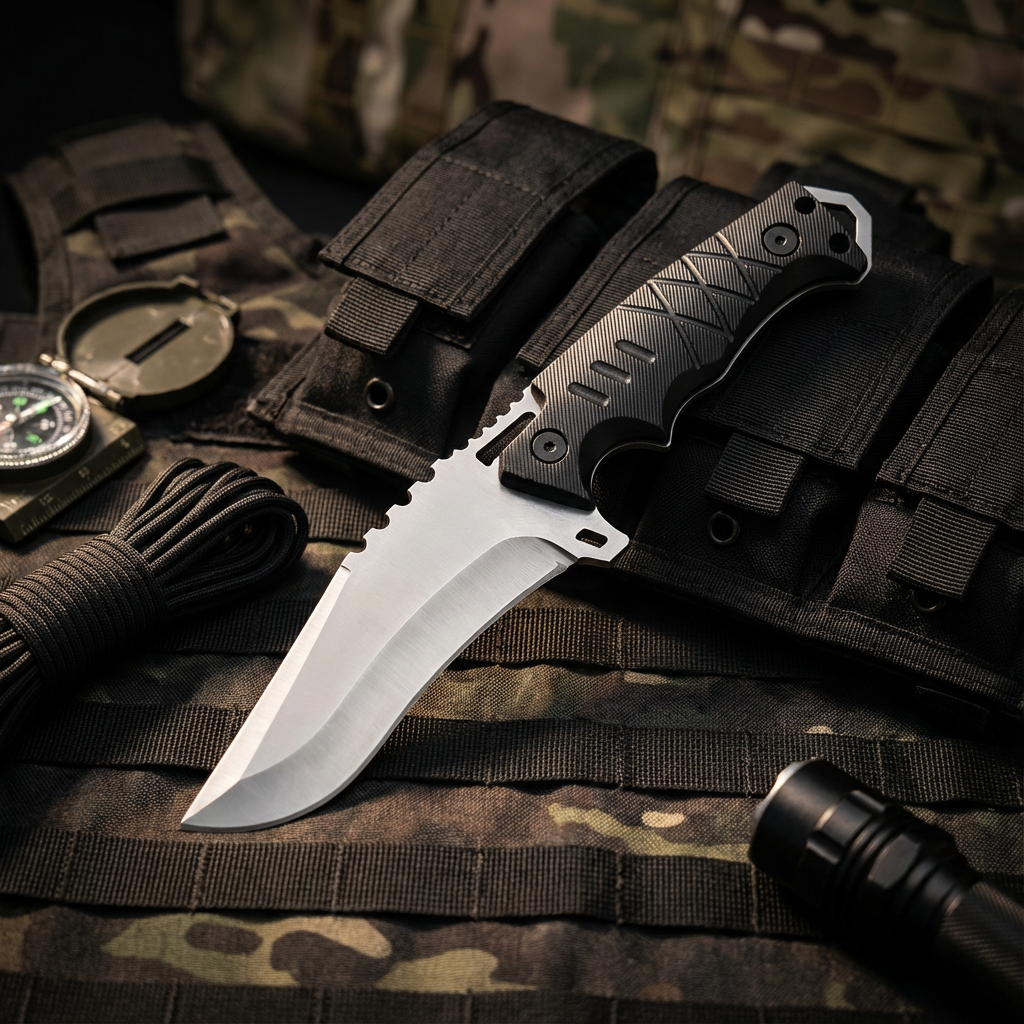 GripPro Tactical Outdoor Knife – Born to Conquer, Engineered for Precision 