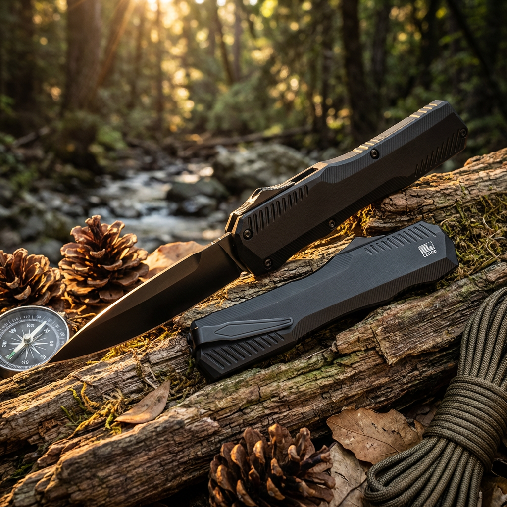 🔥LAST DAY70% OFF- 9000R Matt Diskin OTF AUTO Knife (🎉50th Anniversary Edition🎉)