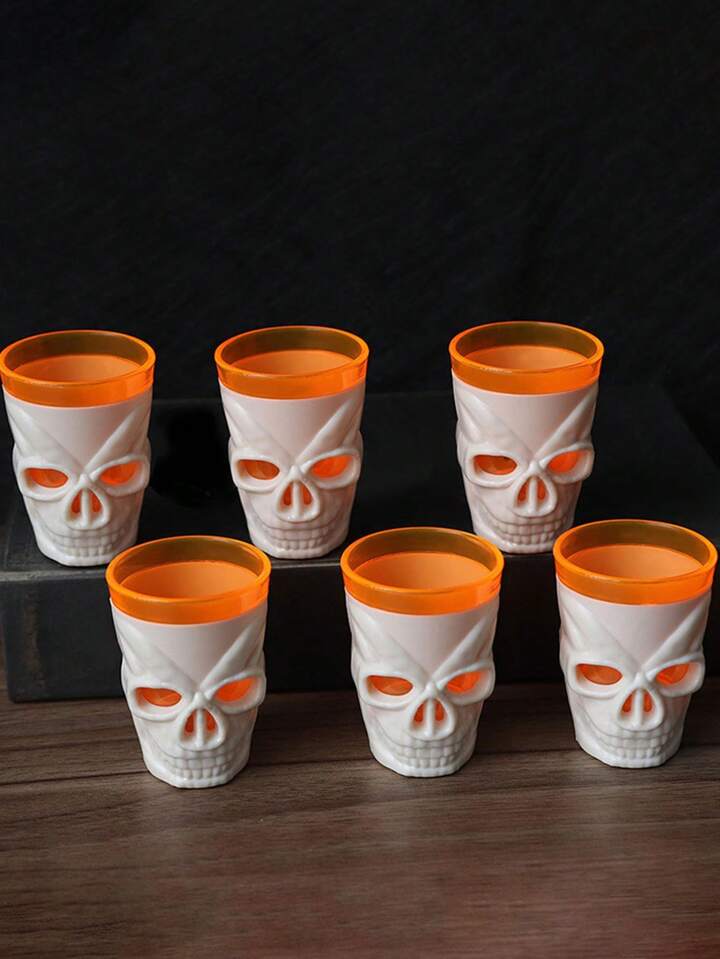 LED Skull Wine Glass