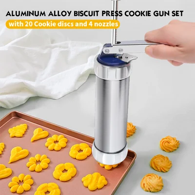 2023 Upgrade Aluminum Cookie Maker Press Kit