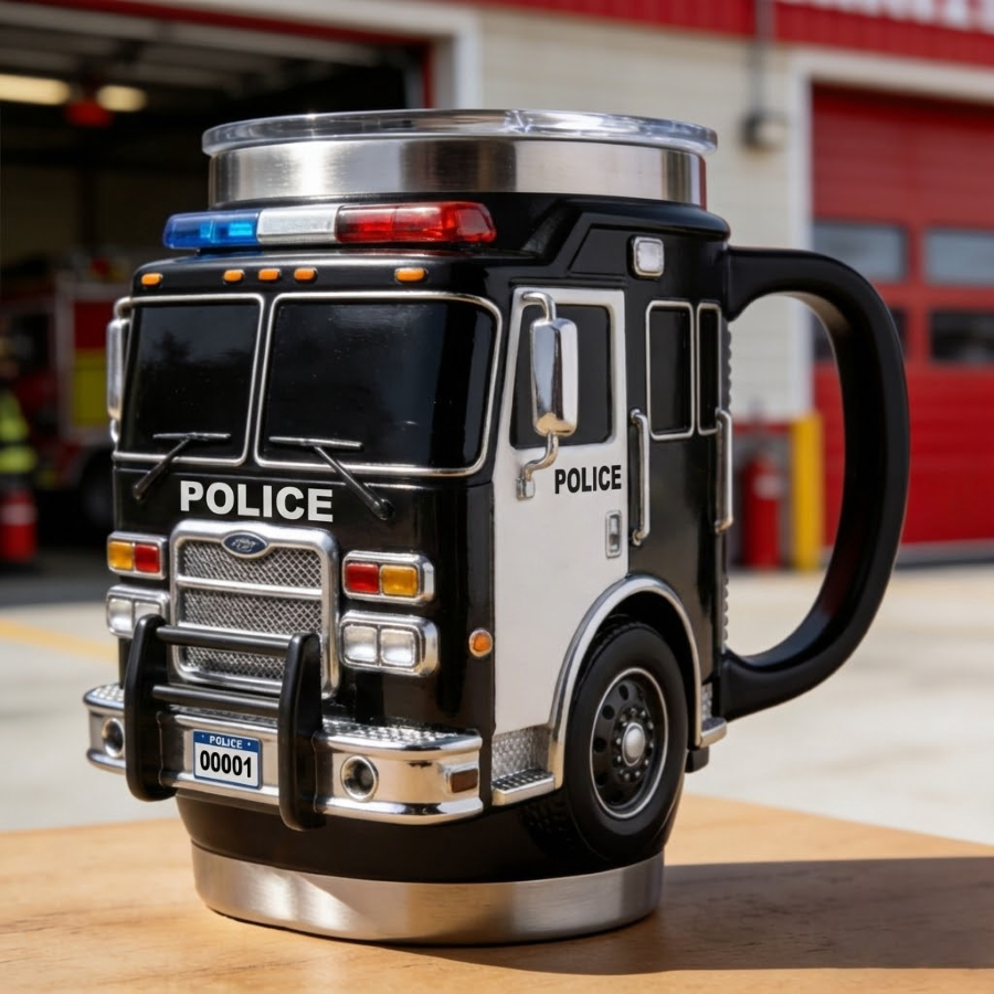 Realistic Car Shaped Mug – For the Bravest Among Us