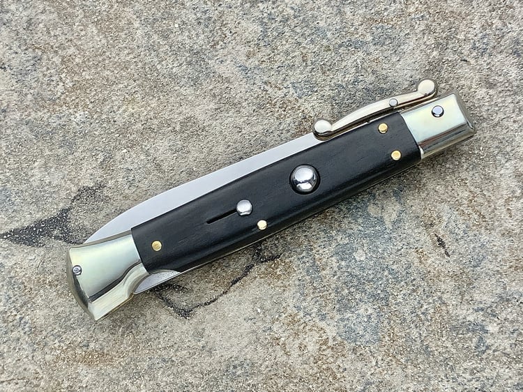 Pure Handmade Old School Italian Stiletto Pocket Knife - Buy 2 Free Shipping