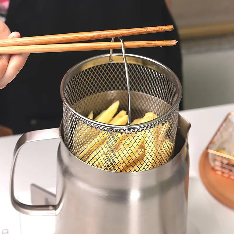 Luva Oil Filtration Frying Pot