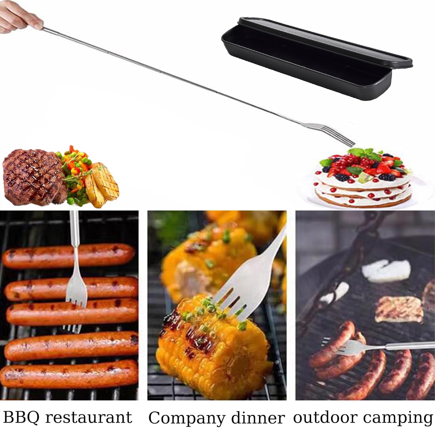 🎉Stainless steel telescopic fork