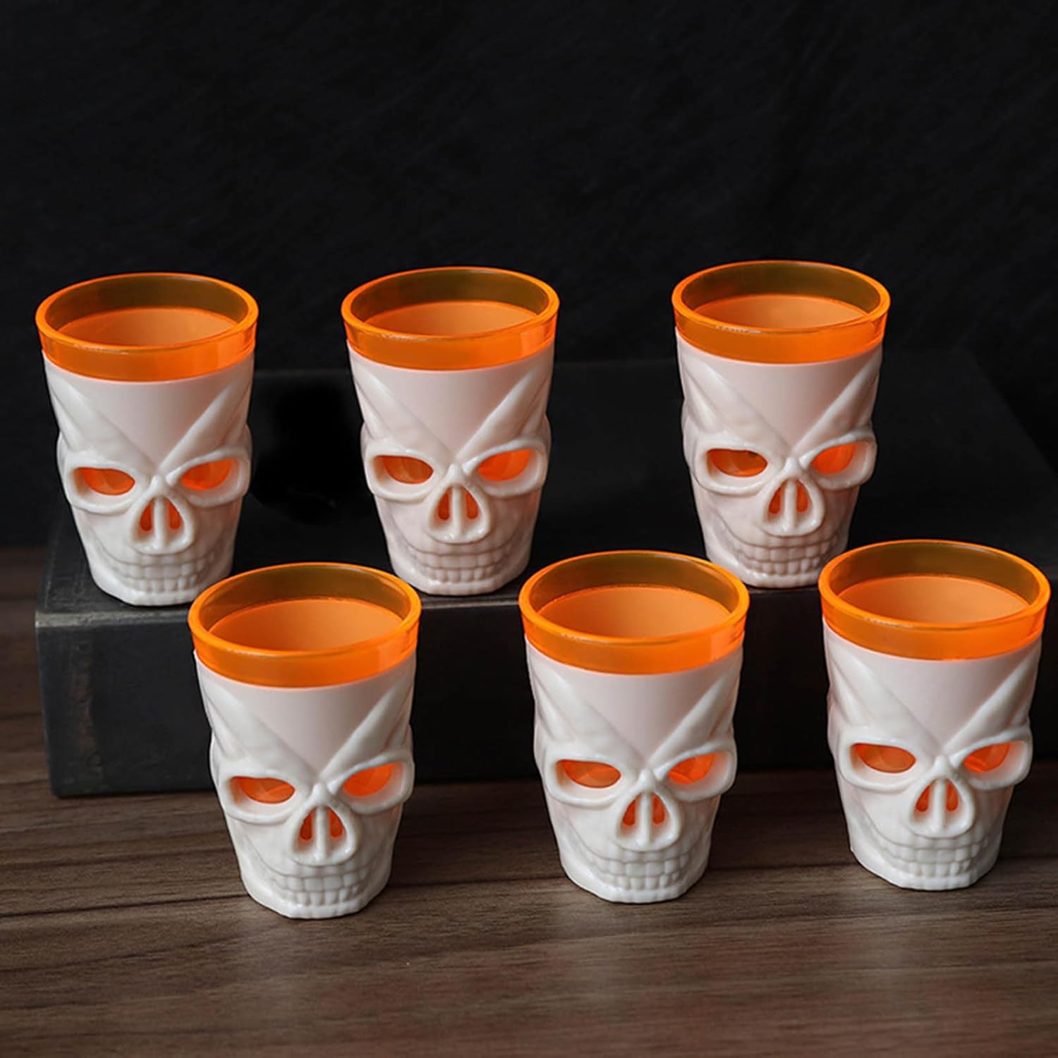 LED Skull Wine Glass