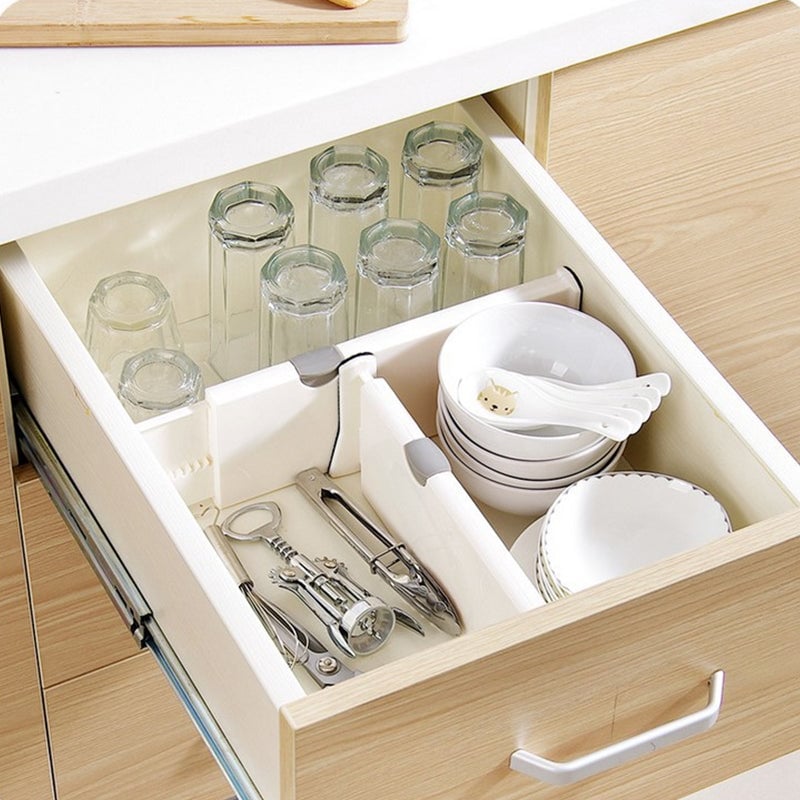 Multifunctional Retractable Drawer Divider