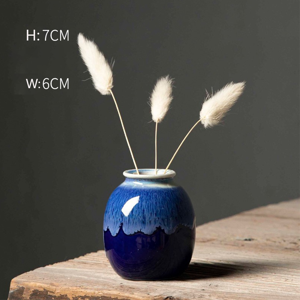 💐Handmade Desktop Art Tiny Vase Decor
