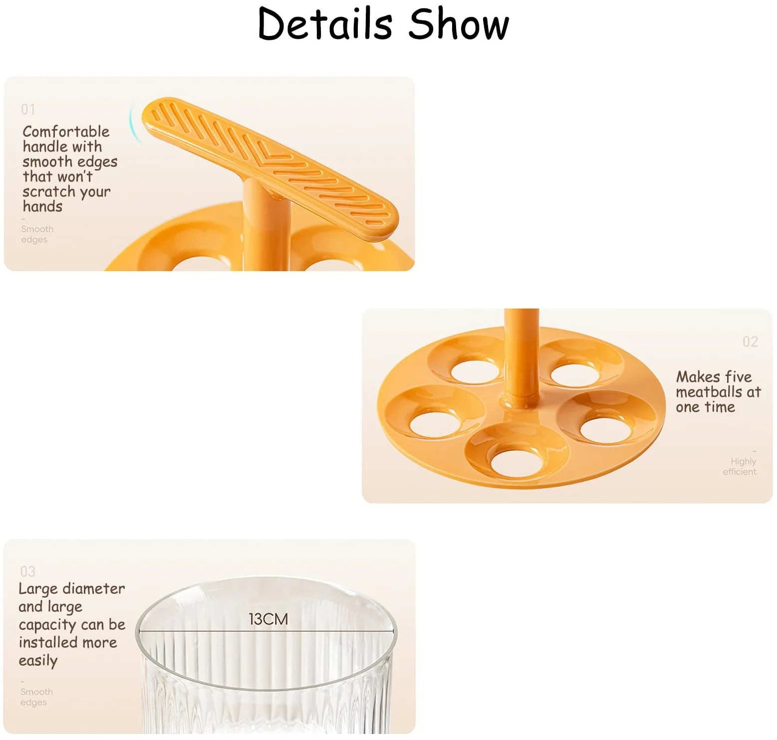 🍡Creative Meatballs Maker Tool