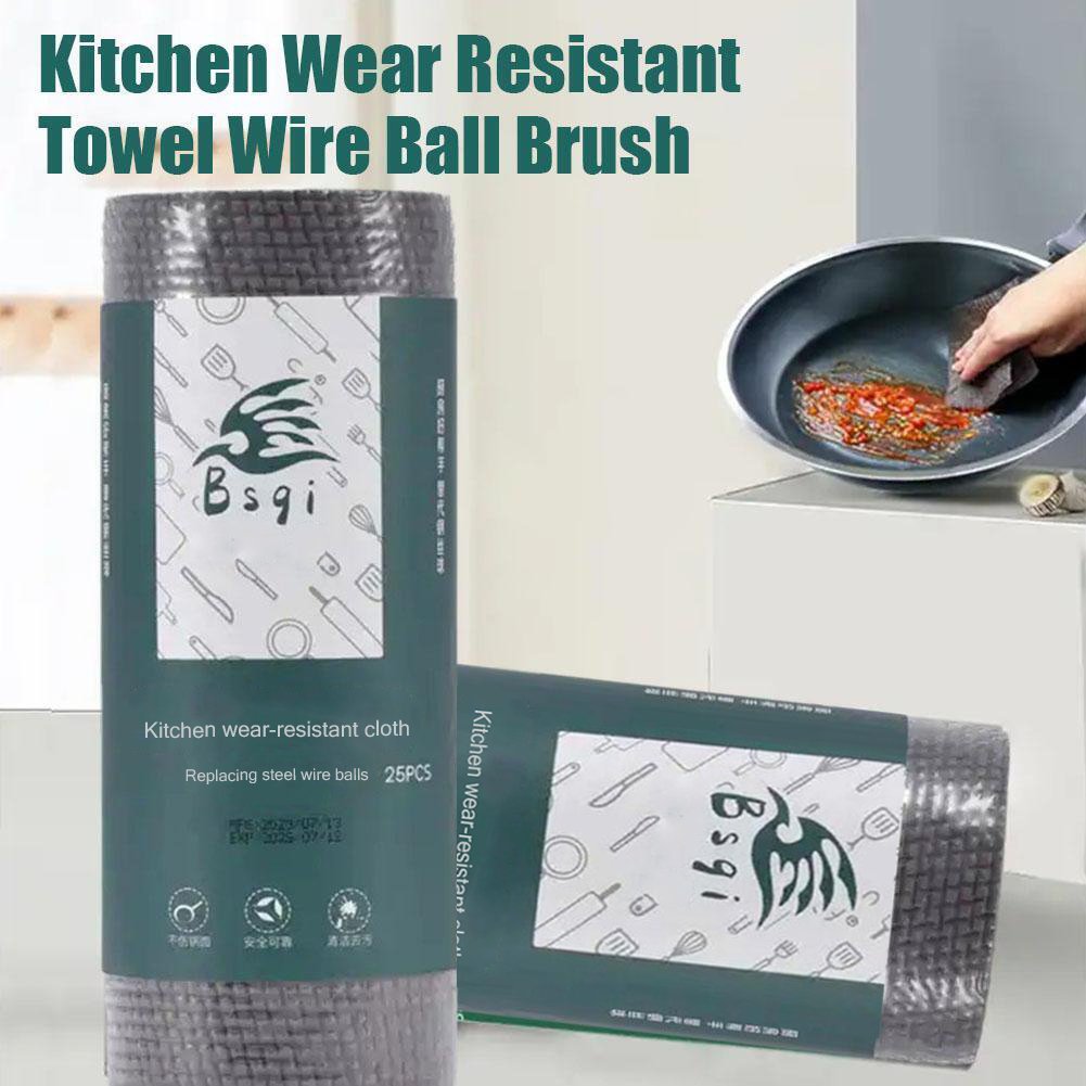 🔥🔥Hot Sales-47% OFF⚡Durable Kitchen Scrub Cloth