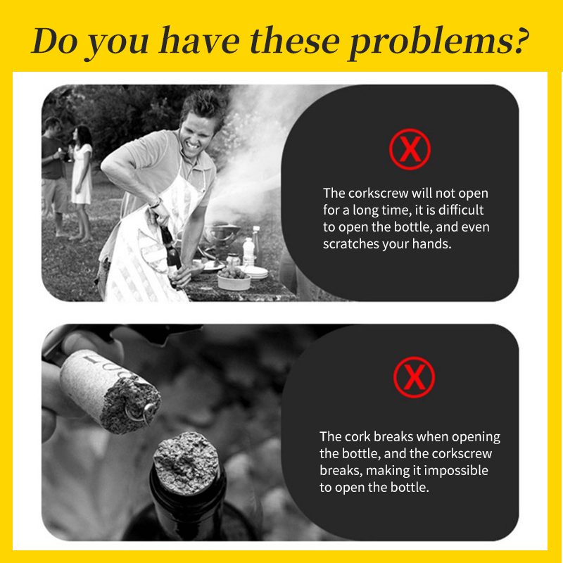 Multifunctional Wine Bottle Opener