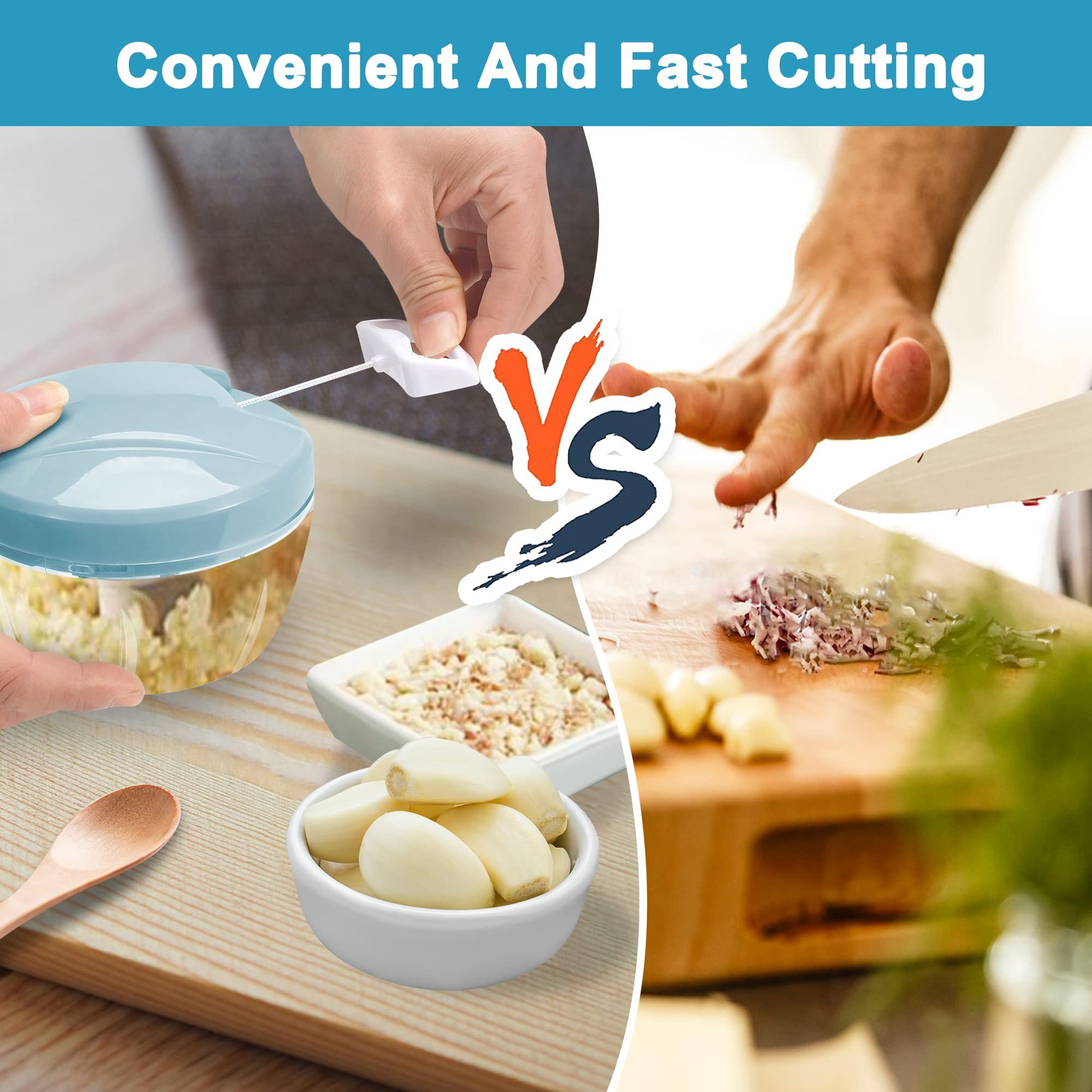 Multi-Functional Manual Food Chopper