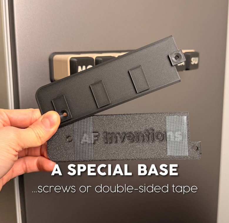 A sleek, fully 3D-printed dispenser designed Add a touch of color to your daily life