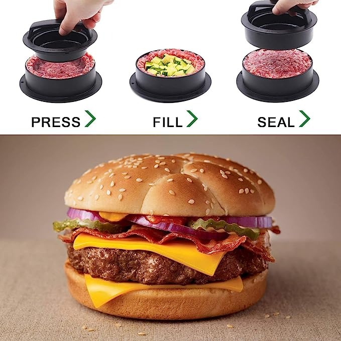 3-IN-1 BURGER PRESS