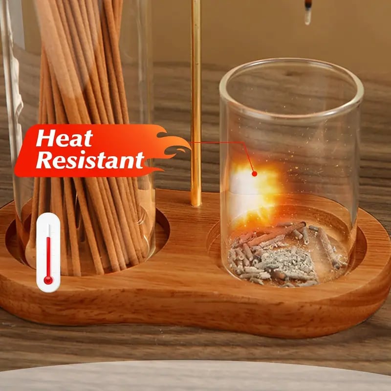 2 in 1 Incense & Candle Holder