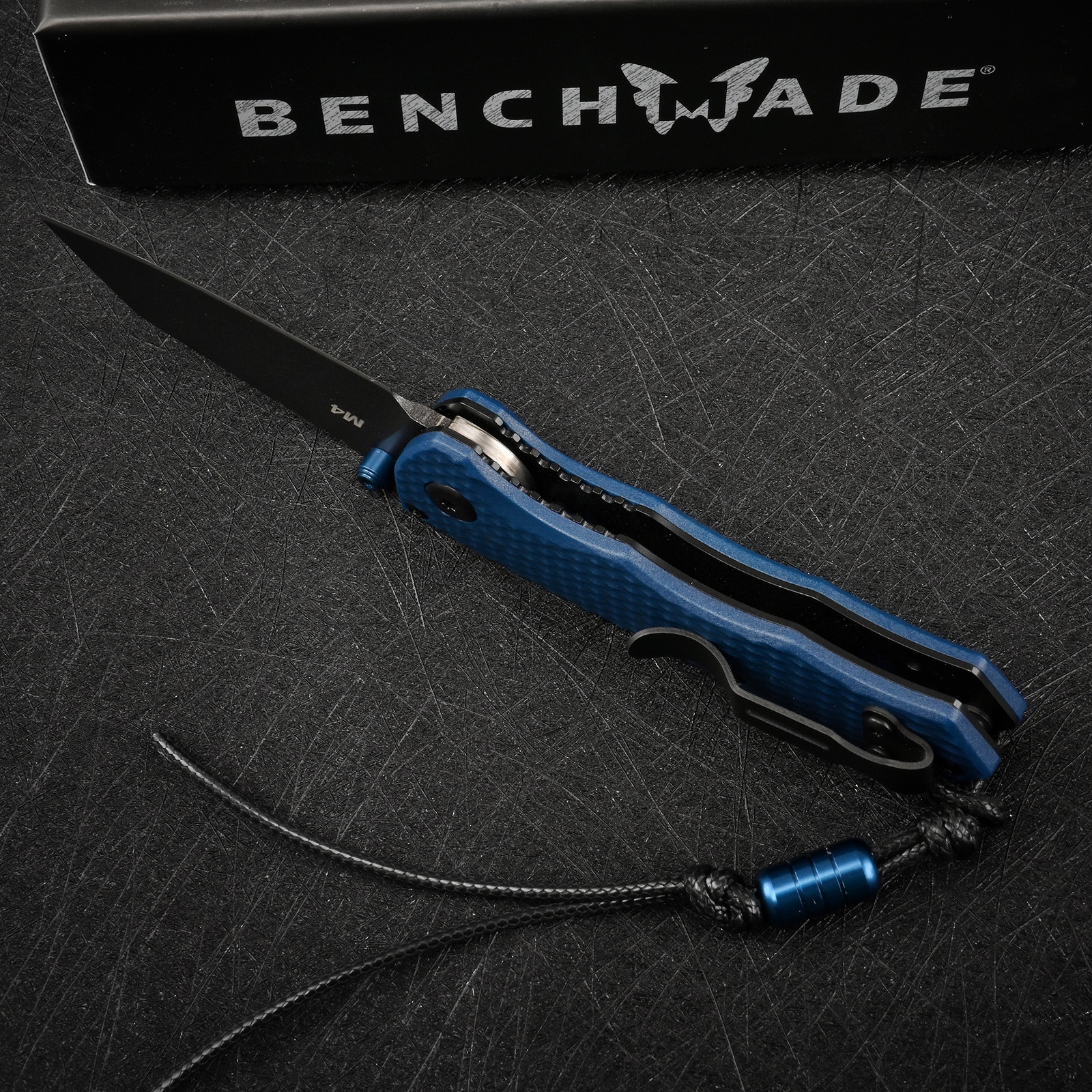 BM 290BK Full Immunity Crater Blau Taschenmesser