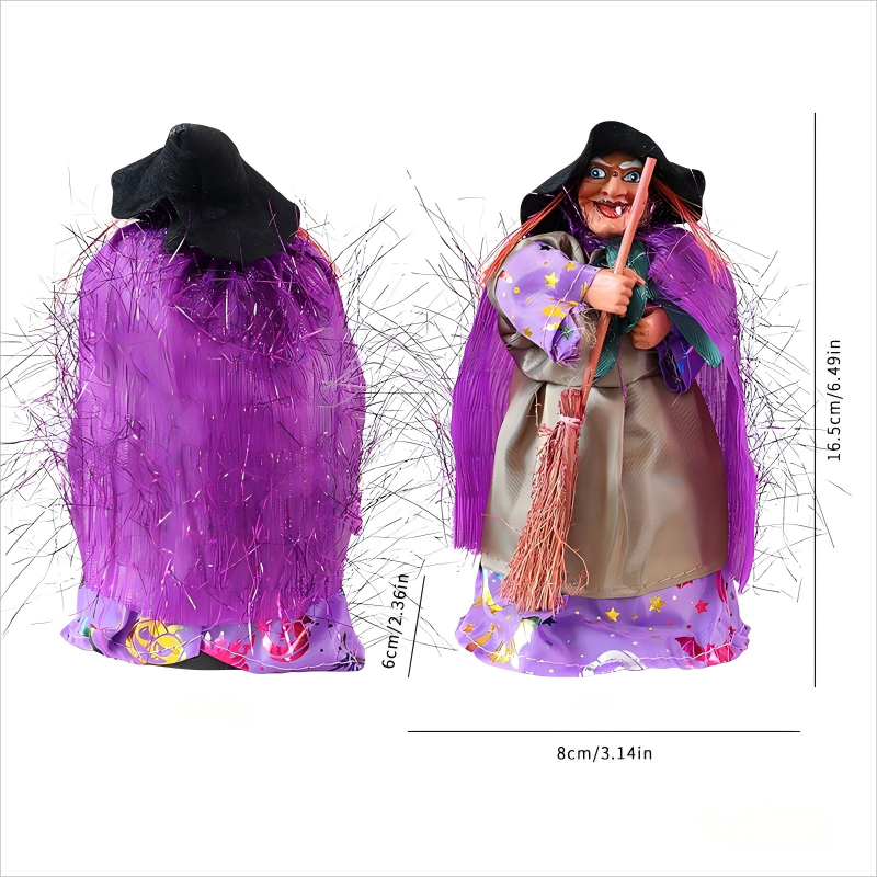 🧙🧹Halloween Witch Doll Statue Decor Desktop