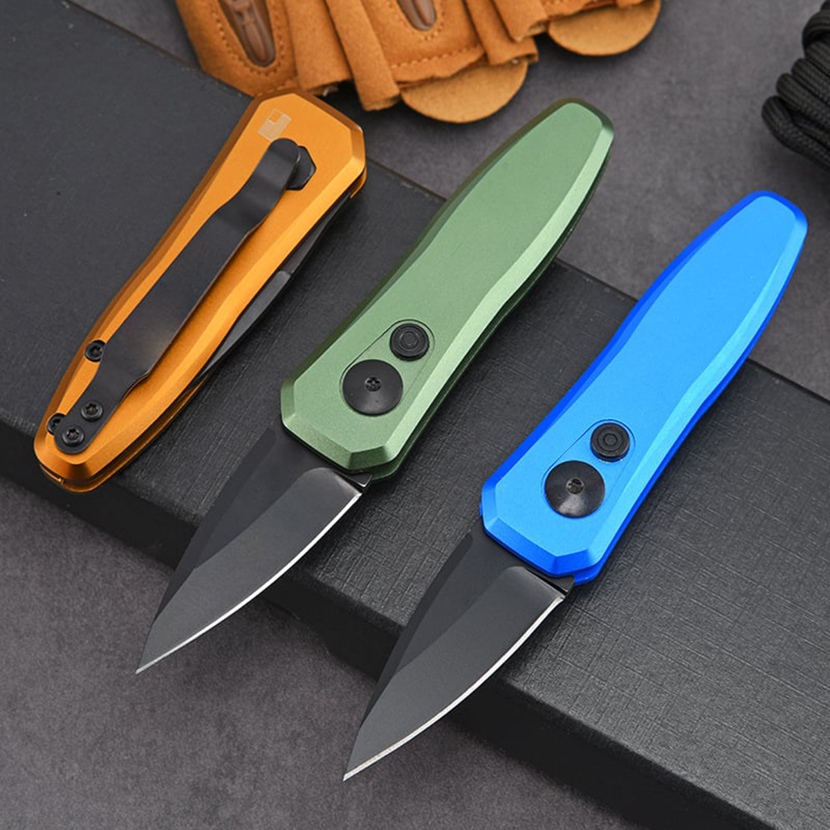 🔥Limited Time Discount 💥Compact EDC Tactical Folder – 1.9" Blade – Ultralight Aluminum Handle
