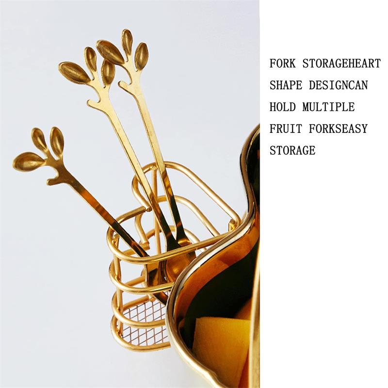 Creative Heart-Shaped Ceramic Salad Bowl