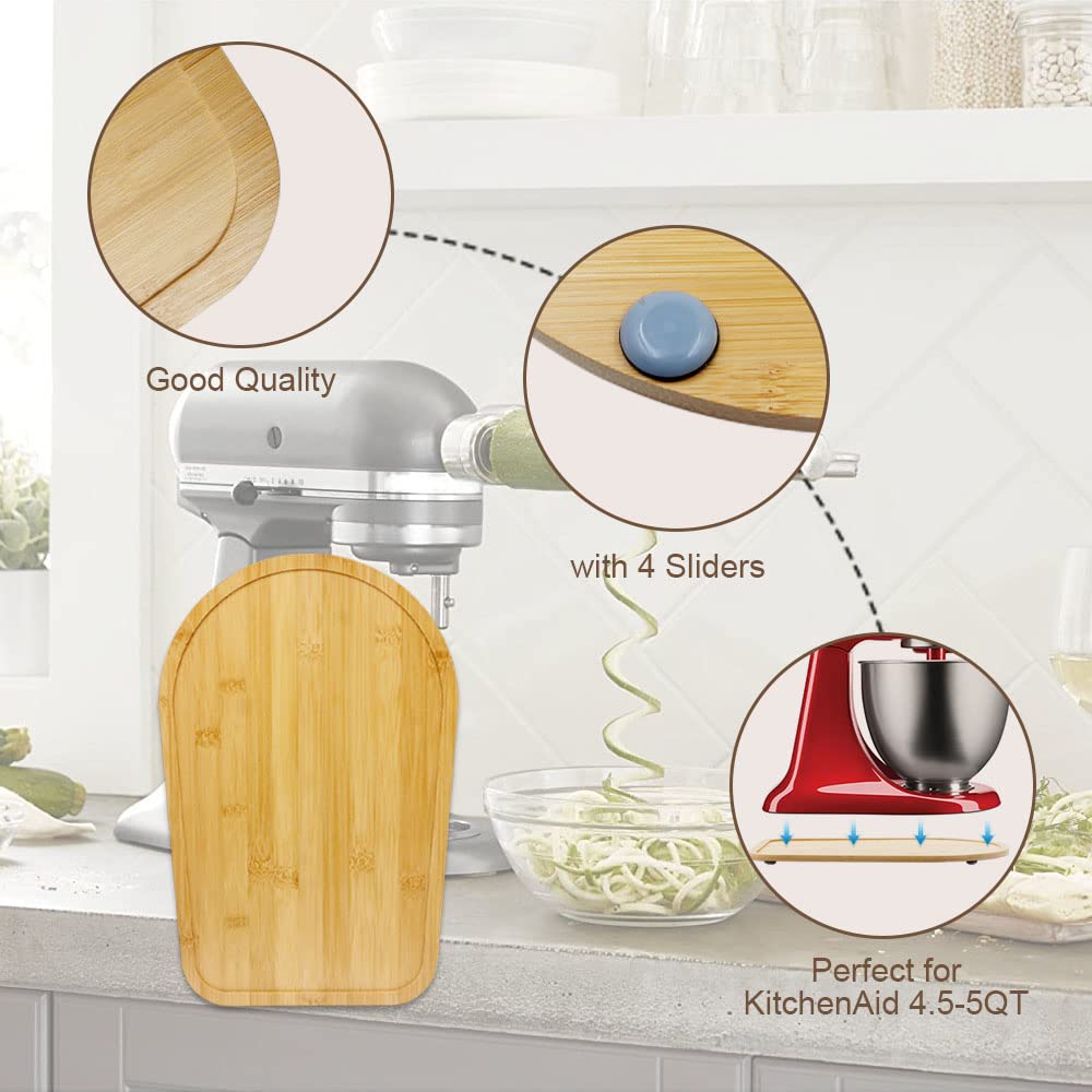 Compatible with Kitchen aid 4.5-5 Qt Bamboo Mixer Slider 