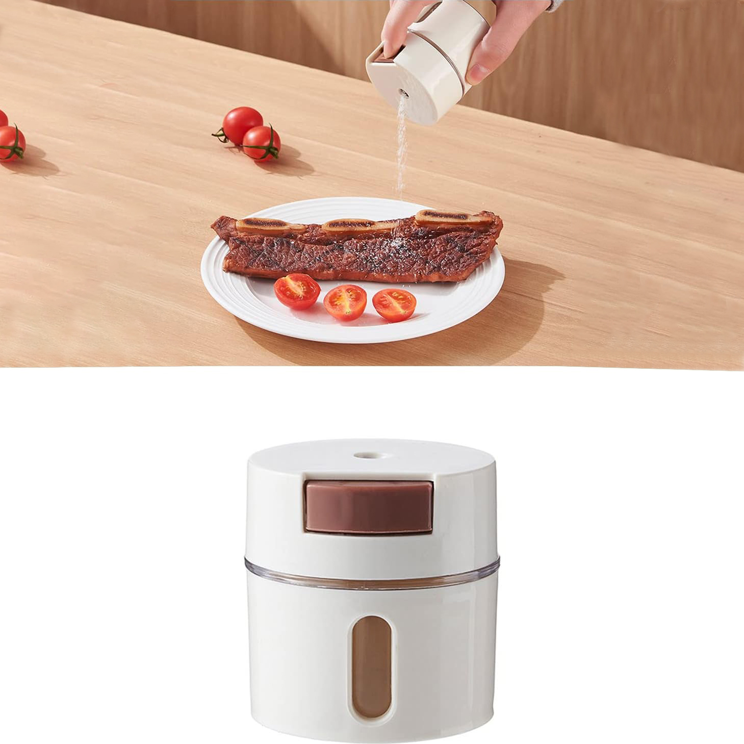 Quantitative Salt Control Bottle