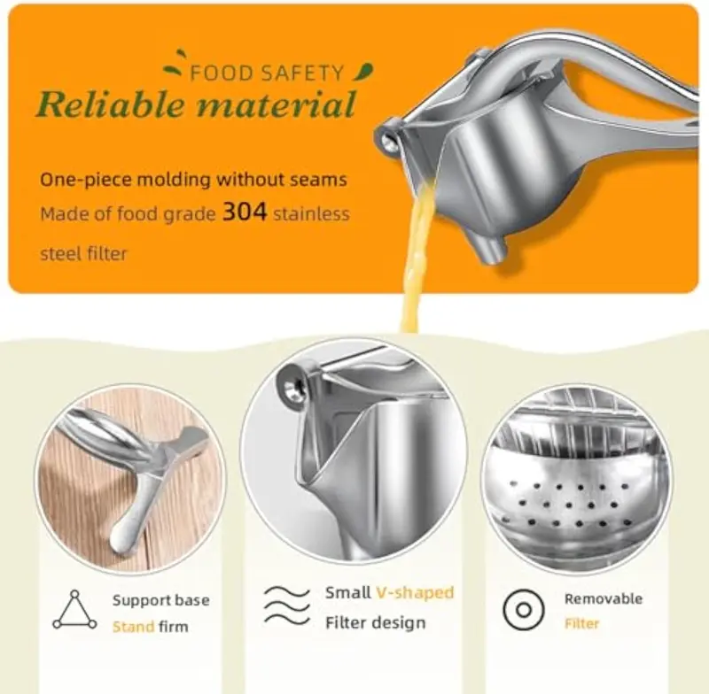 🔥Limited Time Discount-70%OFF💥 Hand Juicer Squeezer