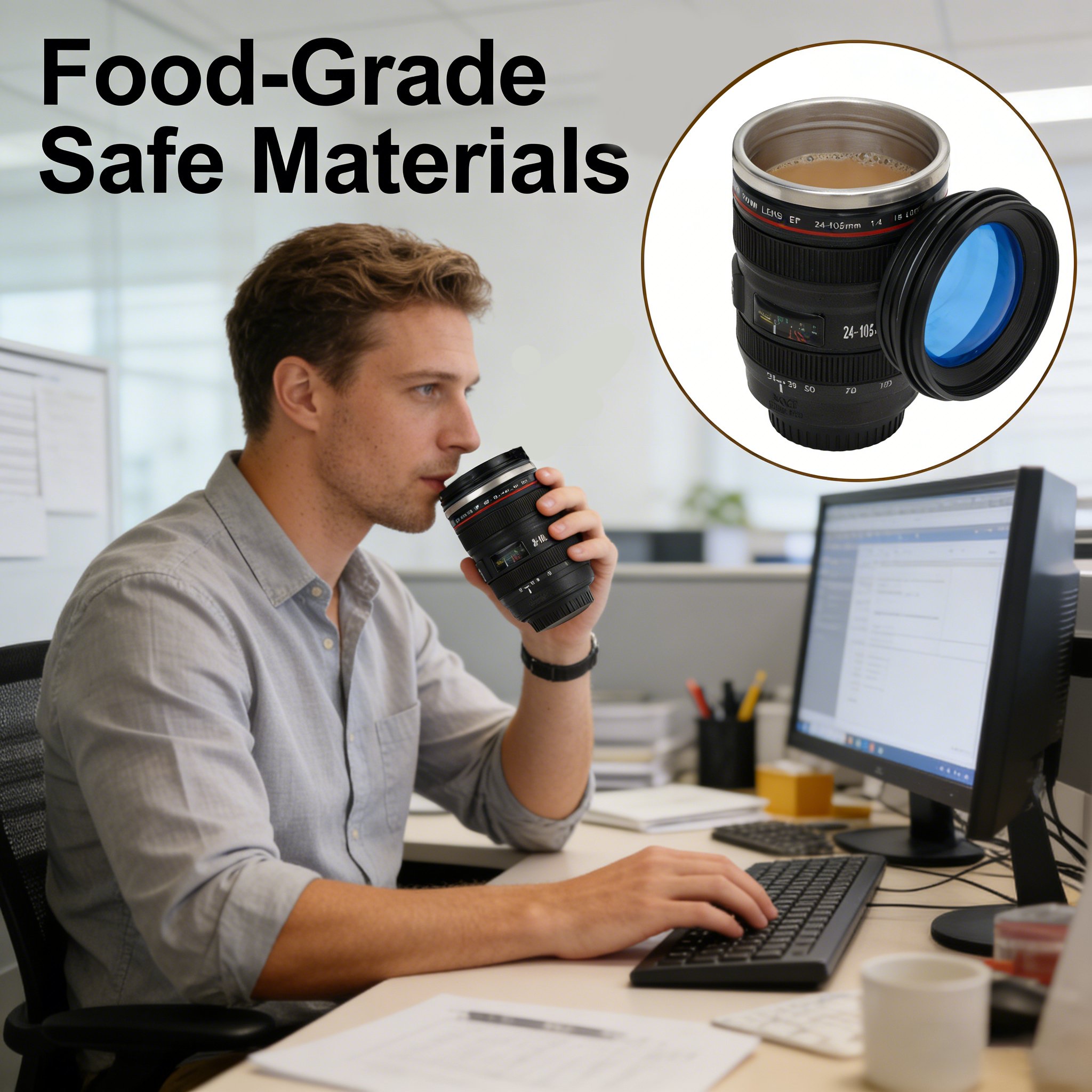 ✨2026 Spring special offer 49% off-📸 Camera Lens Coffee Mug