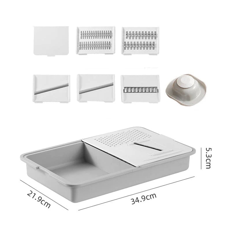 Multi-Functional Grater & Drainer Cutting Board